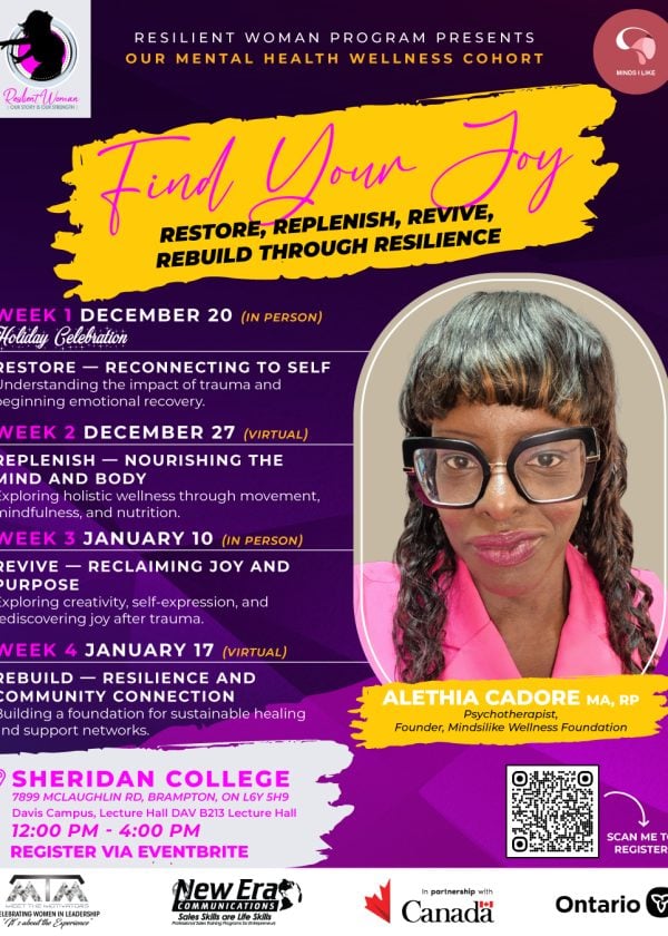 Find Your Joy: A Healing Journey for Women Survivors of Gender-Based Violence